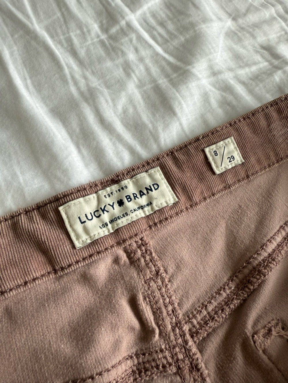 Lucky Brand Ava Skinny Jeans (dusty rose) — 8/29 - Picture 5 of 8